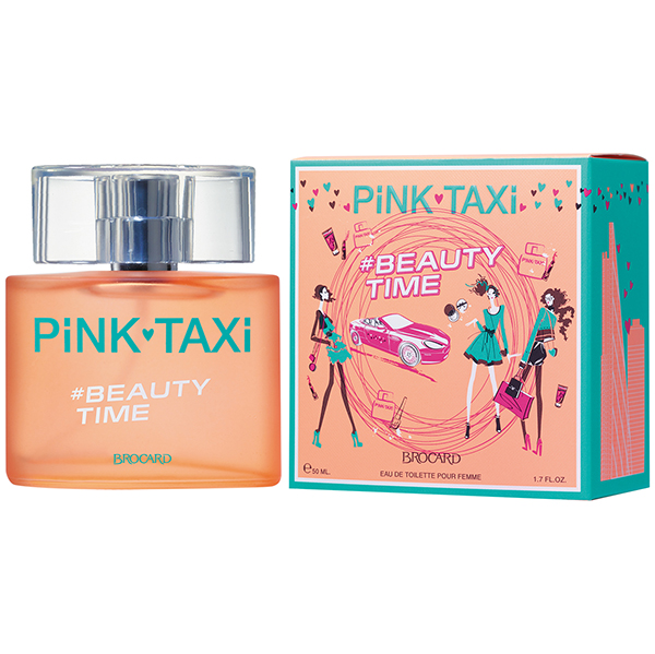 Brocard Pink Taxi Beauty Time